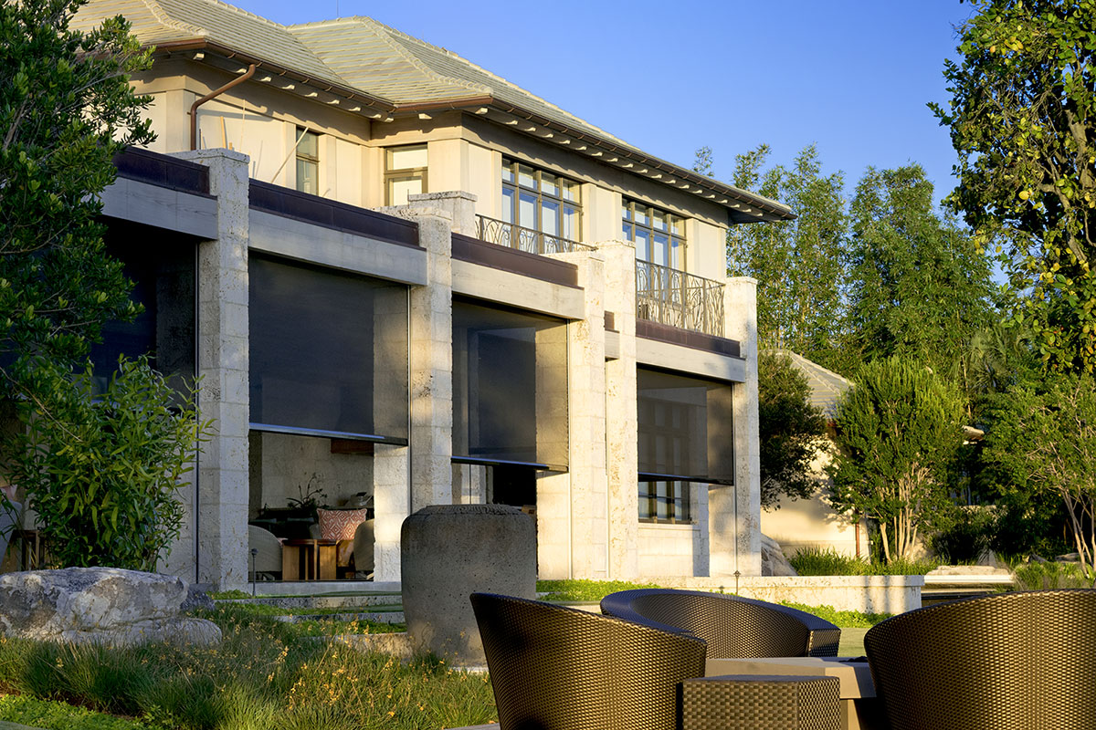 Motorized screen types - Fenetex insect, shade, and clear screens in Oregon